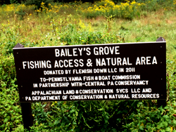 Bailey's Grove Fishing Access & Natural Area