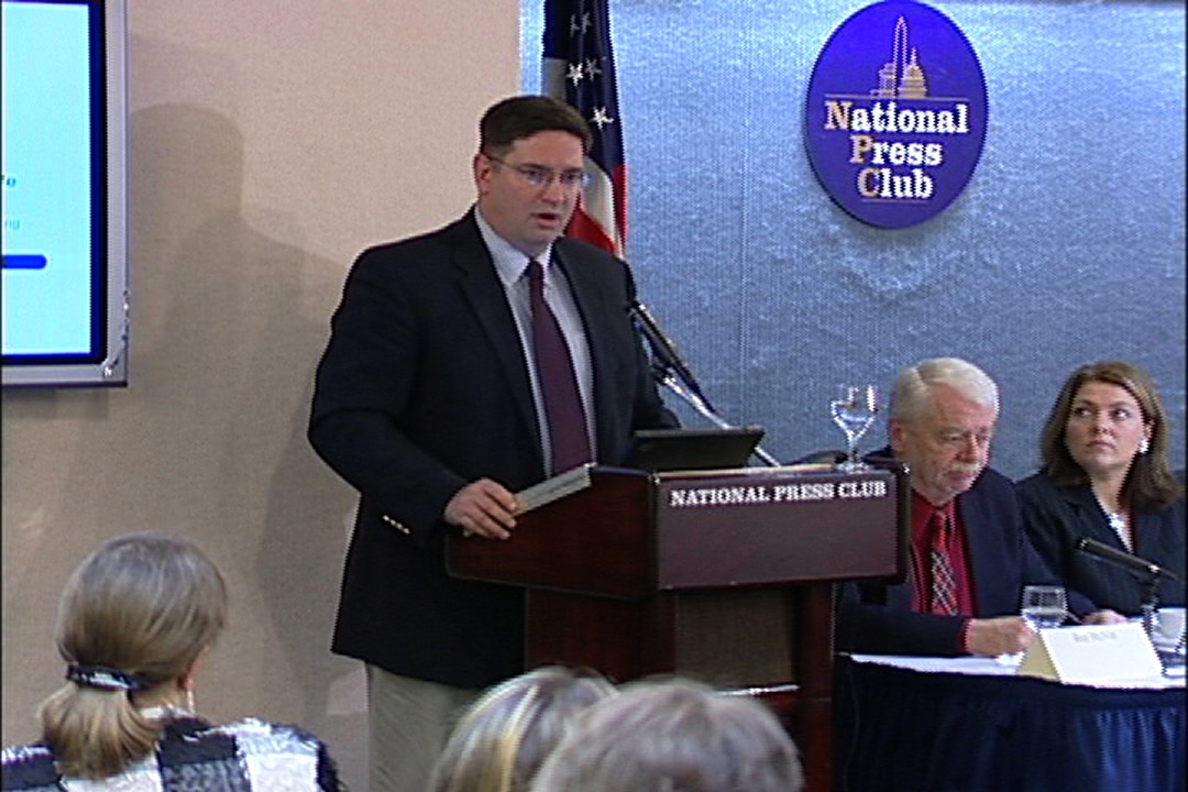 In June, 2004, Josh First spoke at the National Press Club, as a sportsman, conservationist, and businessman.